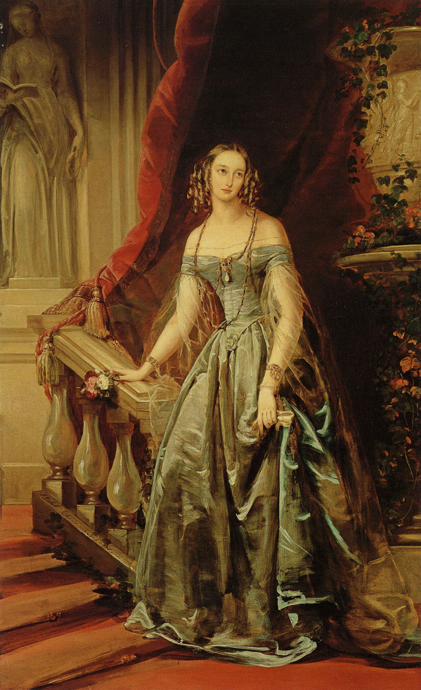 Christina Robertson - Portrait of Grand Duchess Olga Nikolaevna