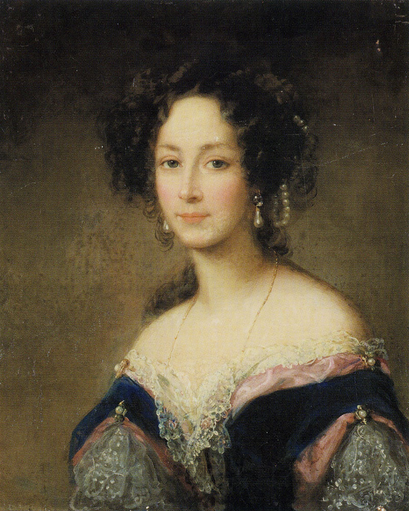 Attributed to Christina Robertson - Portrait of Princess Zinaida Ivanovna Yusupova (?)