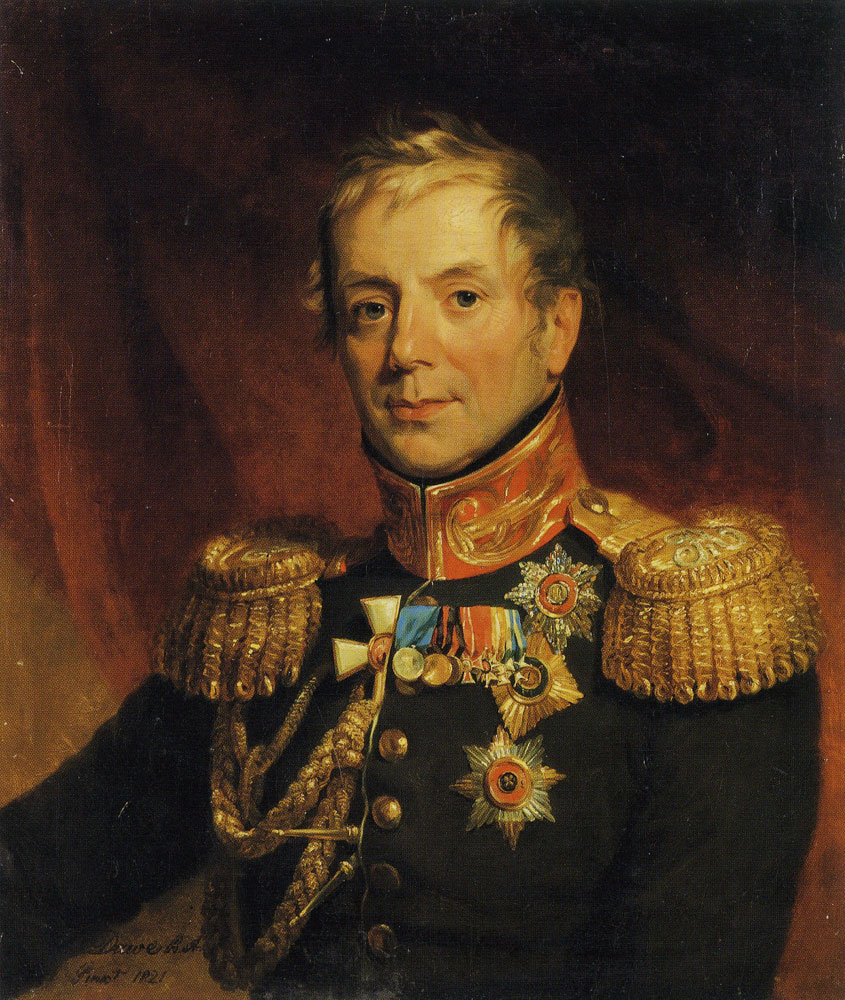 George Dawe - Portrait of Count Pyotr Petrovich Konovnitsyn