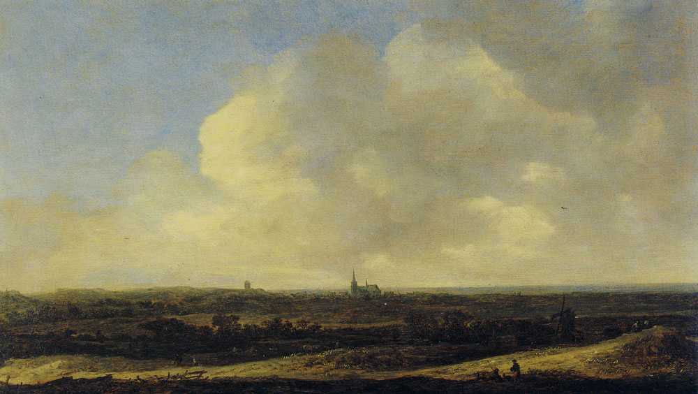 Jan van Goyen - Landscape with a view on Scheveningen
