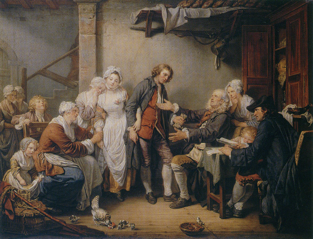 Jean-Baptiste Greuze - The Village Bride