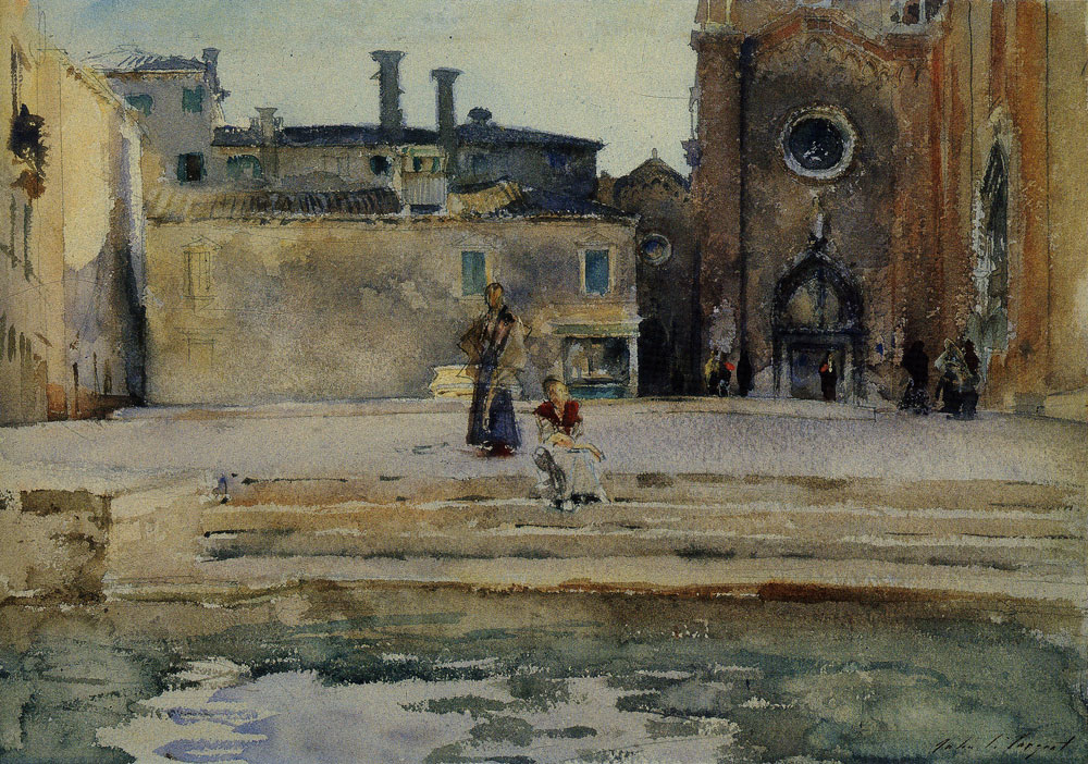 John Singer Sargent - Campo die Frari, Venice