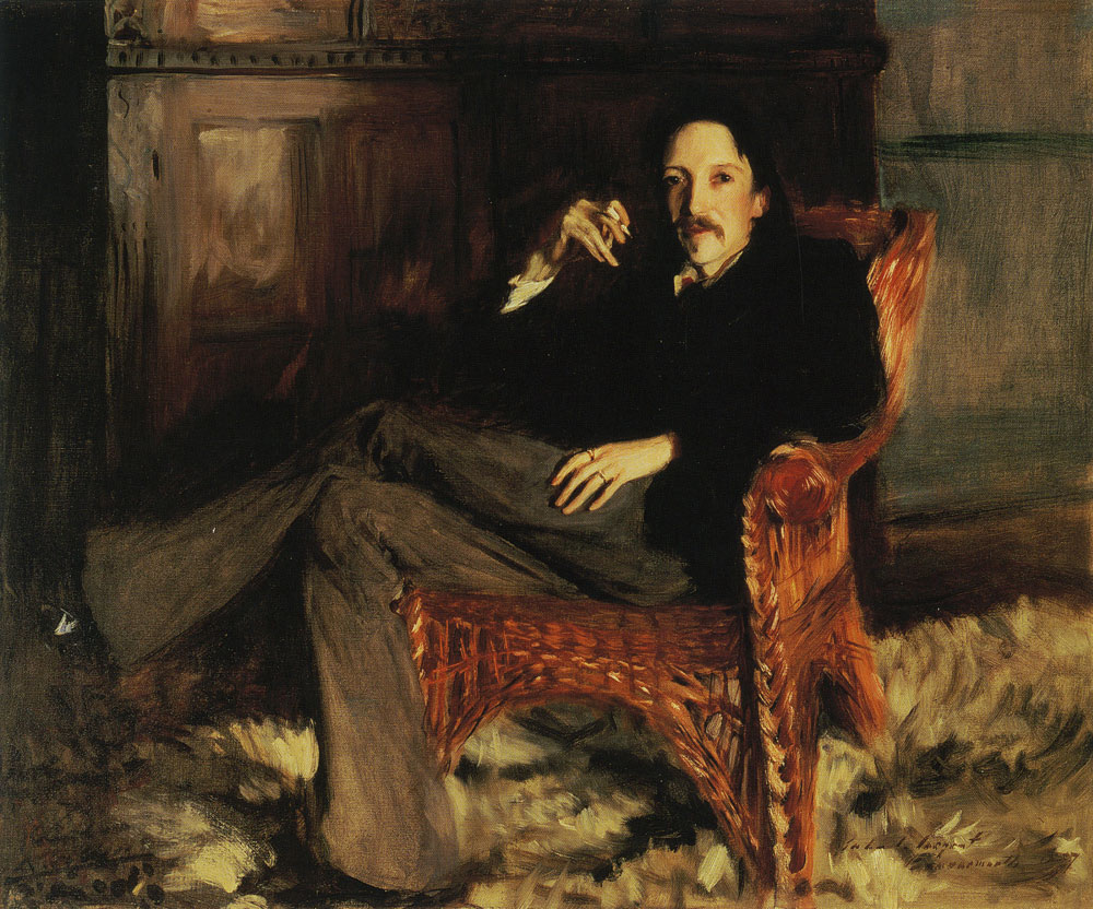 John Singer Sargent - Robert Louis Stevenson