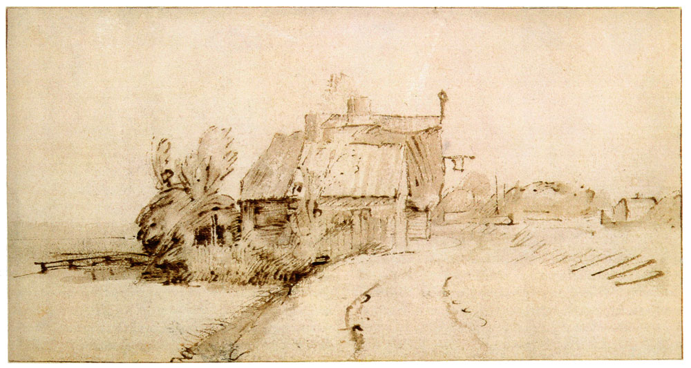Rembrandt - Inn Beside a Road