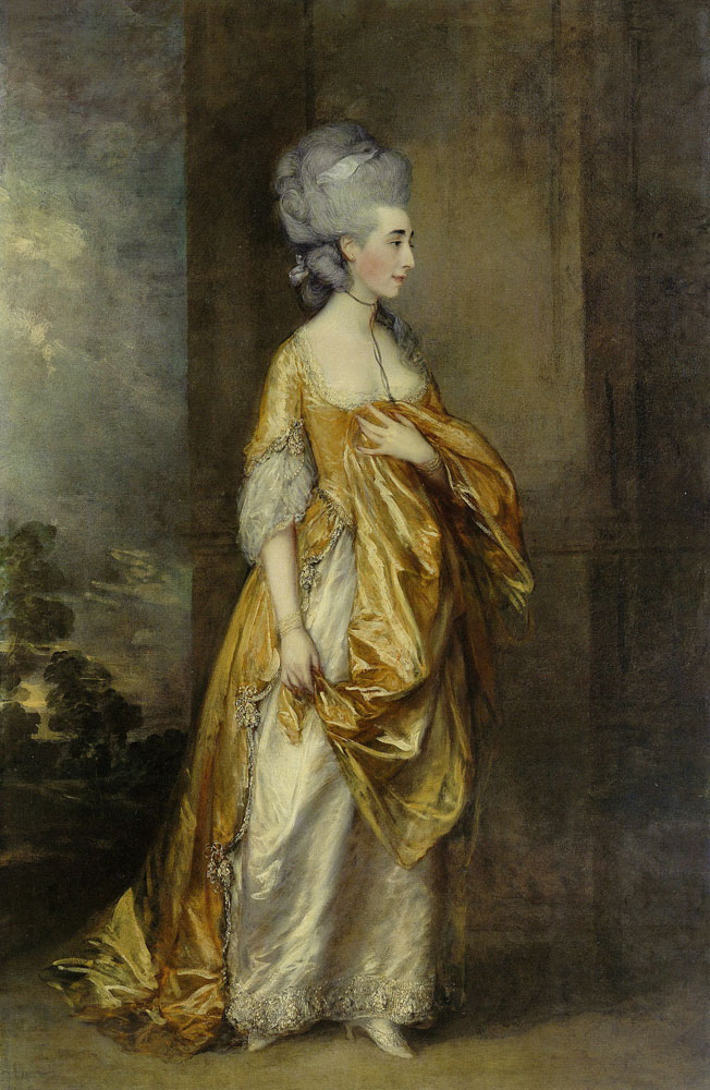 Thomas Gainsborough - Mrs. Grace Dalrymple Elliott