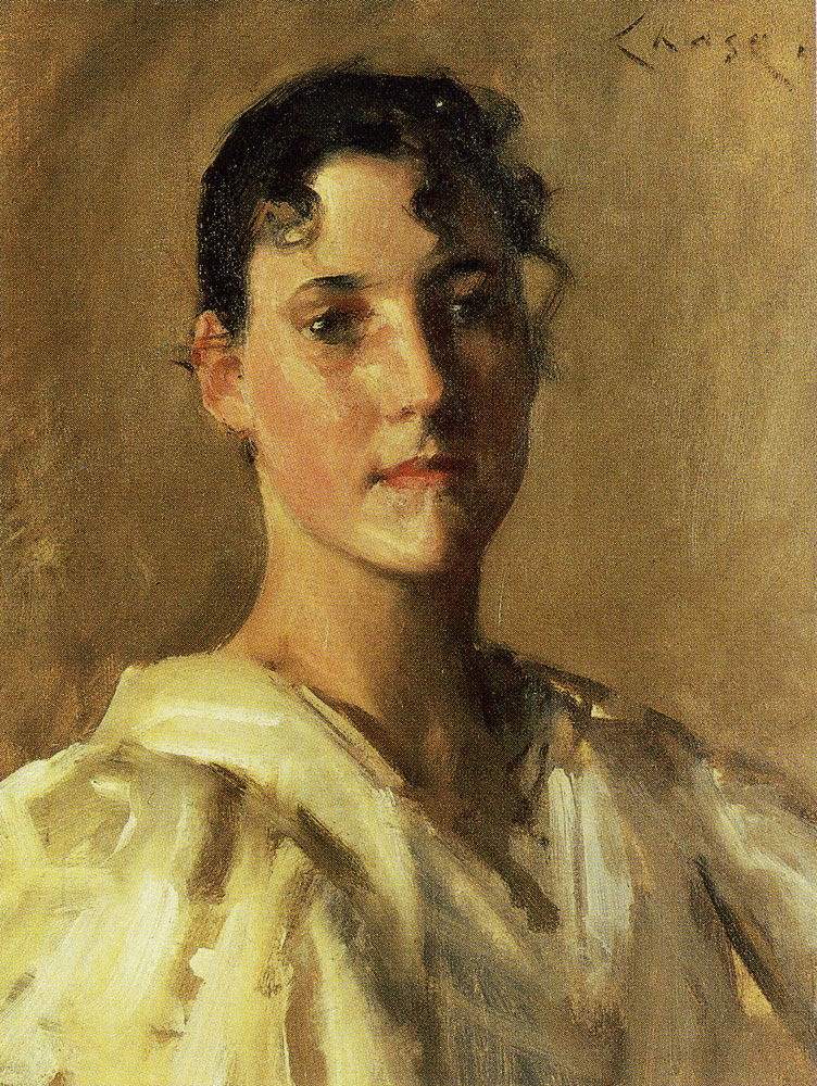 William Merritt Chase - Portrait of a Woman