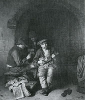 Cornelis Bega The Blind Fiddler