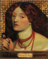 Dante Gabriel Rossetti Regina Cordium (Queen of Hearts)