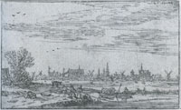Jan van Goyen View on Leiden