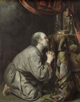 Matthijs Naiveu St. Jerome Atoning in Prayer