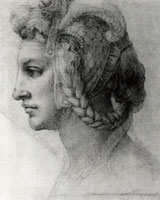 Michelangelo Ideal Head of a Woman