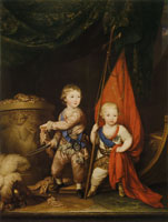 Richard Brompton - Portrait of Grand Dukes Alexander Pavlovich and Constantine Pavlovich