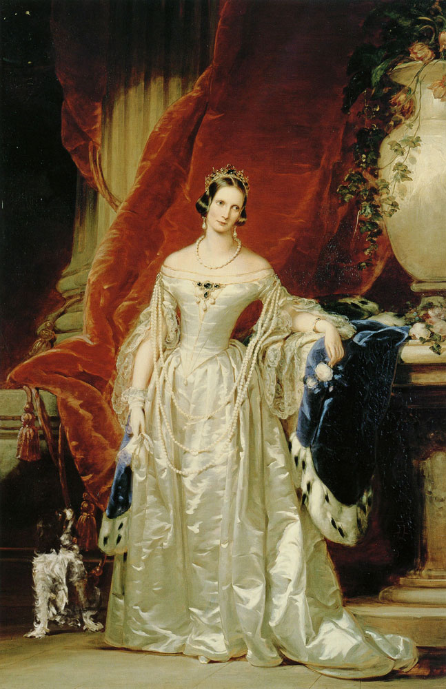 Christina Robertson - Portrait of Empress Alexandra Fyodorovna