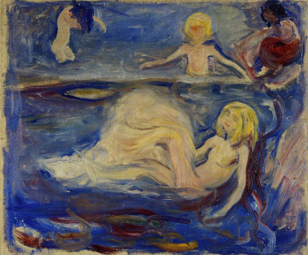 Edvard Munch - Bathing Children