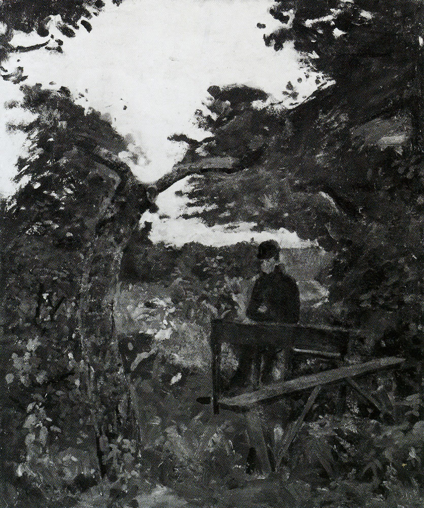 Edvard Munch - By the Garden Table