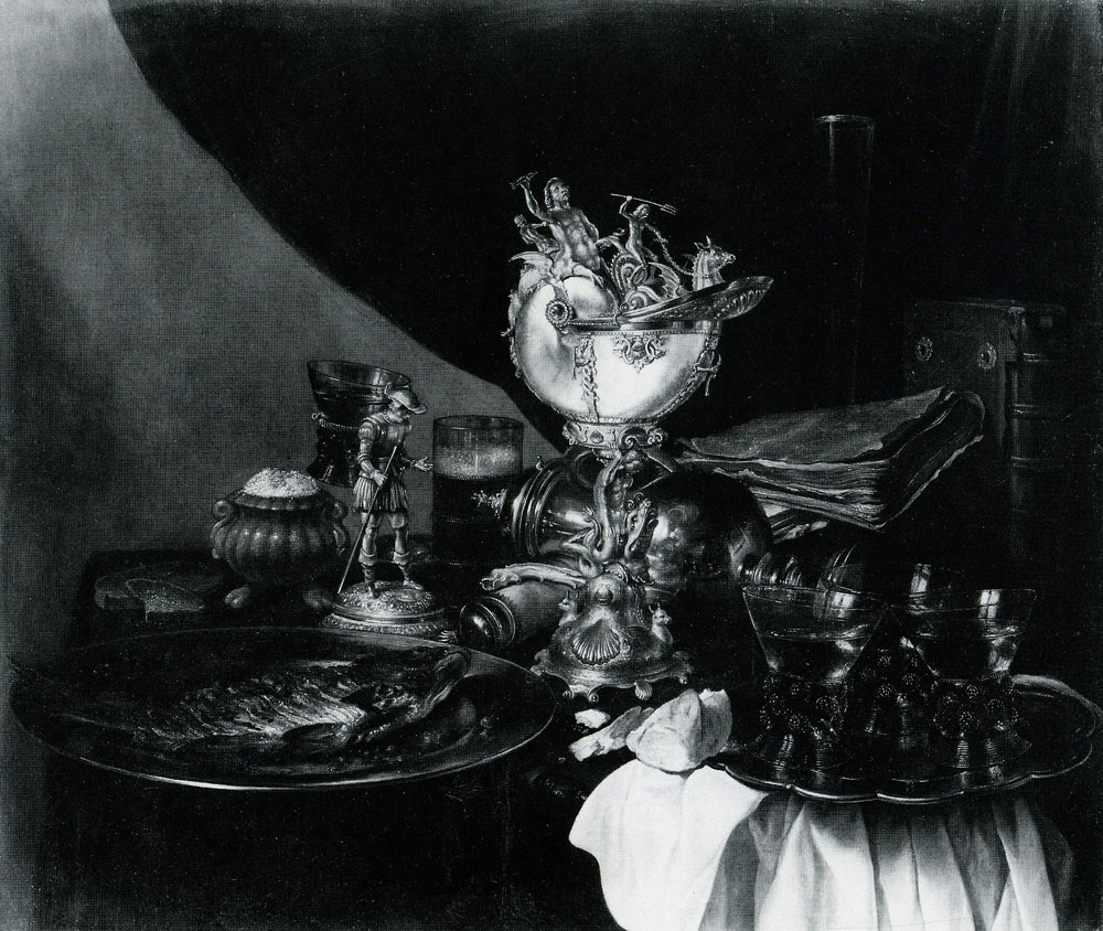 Attributed to Gerrit Willemsz. Heda - Still Life with a Nautilus Cup
