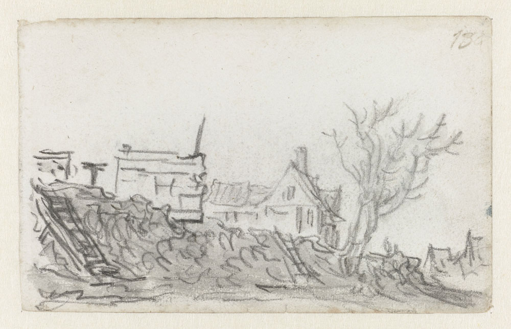 Jan van Goyen - The St.Anthonisdijk near Houtewael