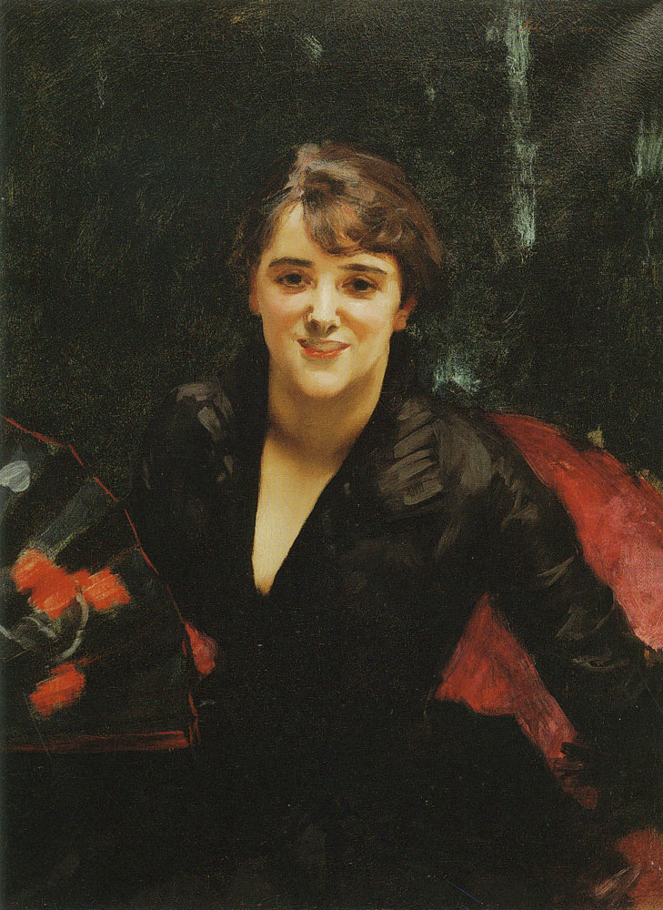 John Singer Sargent - Madame Errazuriz or The Lady in Black