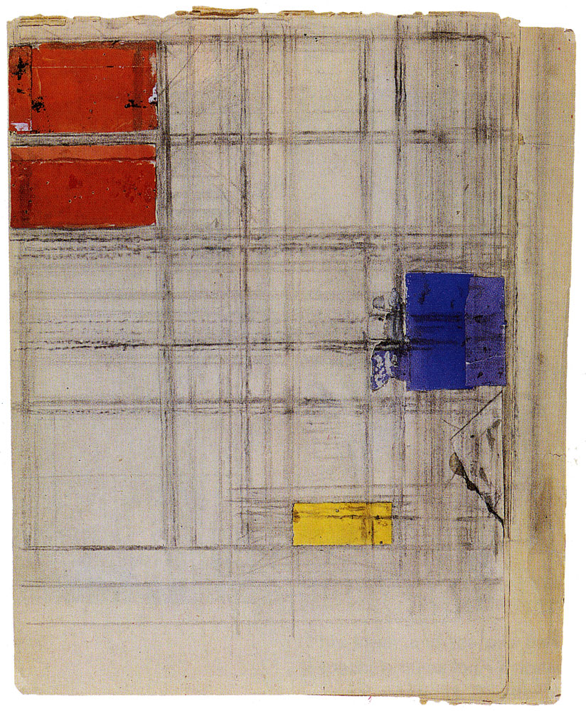 Piet Mondrian - Study for a Composition
