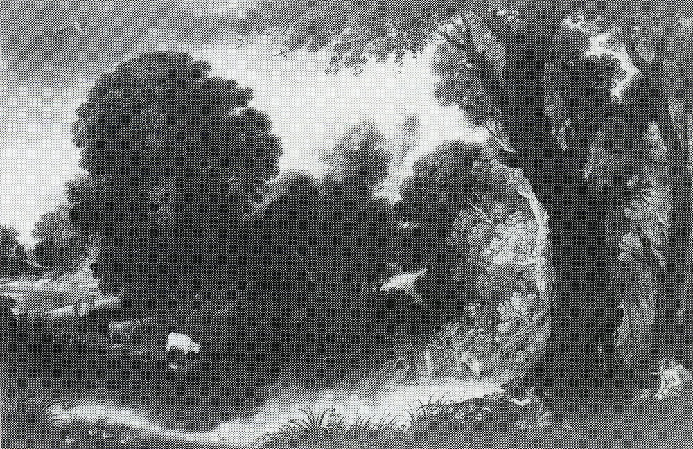 Copy after Paul Bril - Wooded Landscape with Duck Shooting