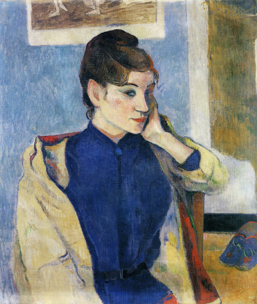 Paul Gauguin - Portrait of Madeleine Bernard