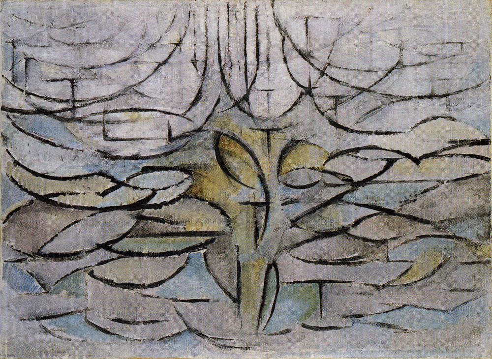 Piet Mondrian - Flowering Appletree