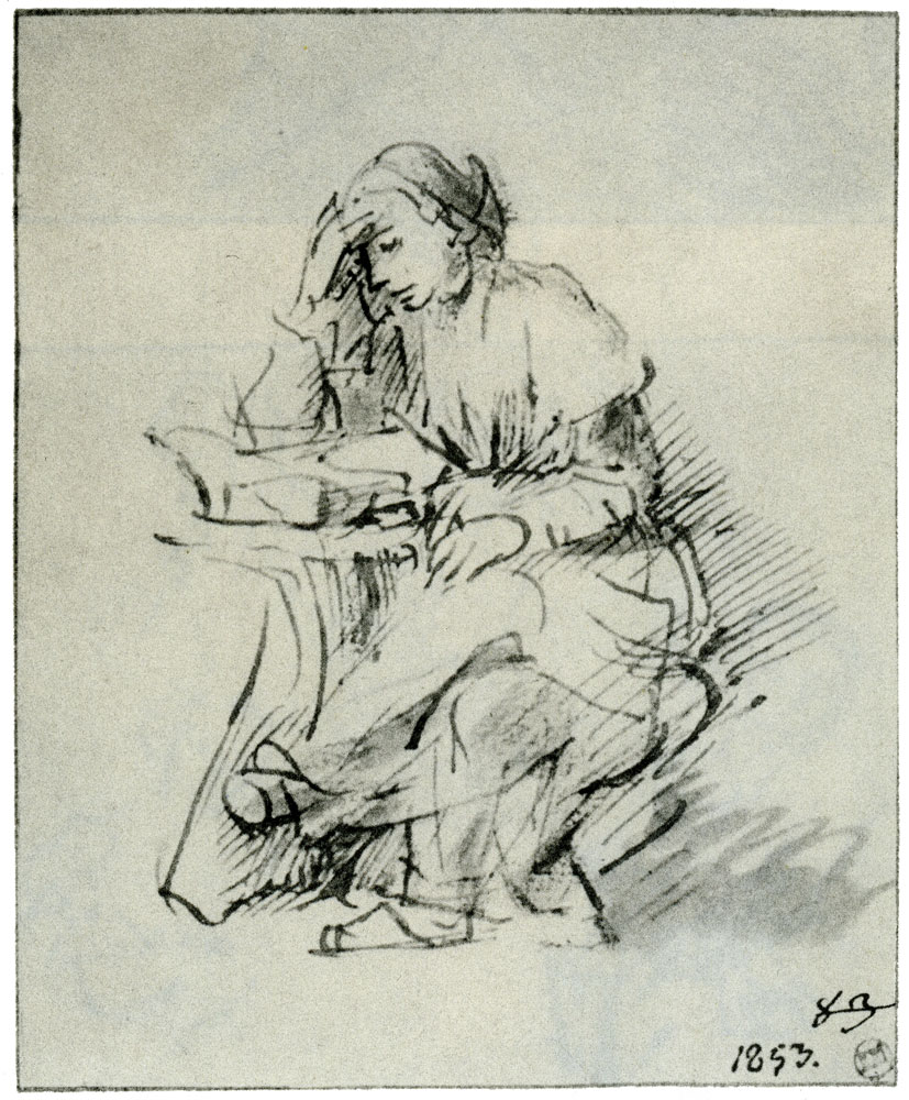 Rembrandt - Young Woman Reading
