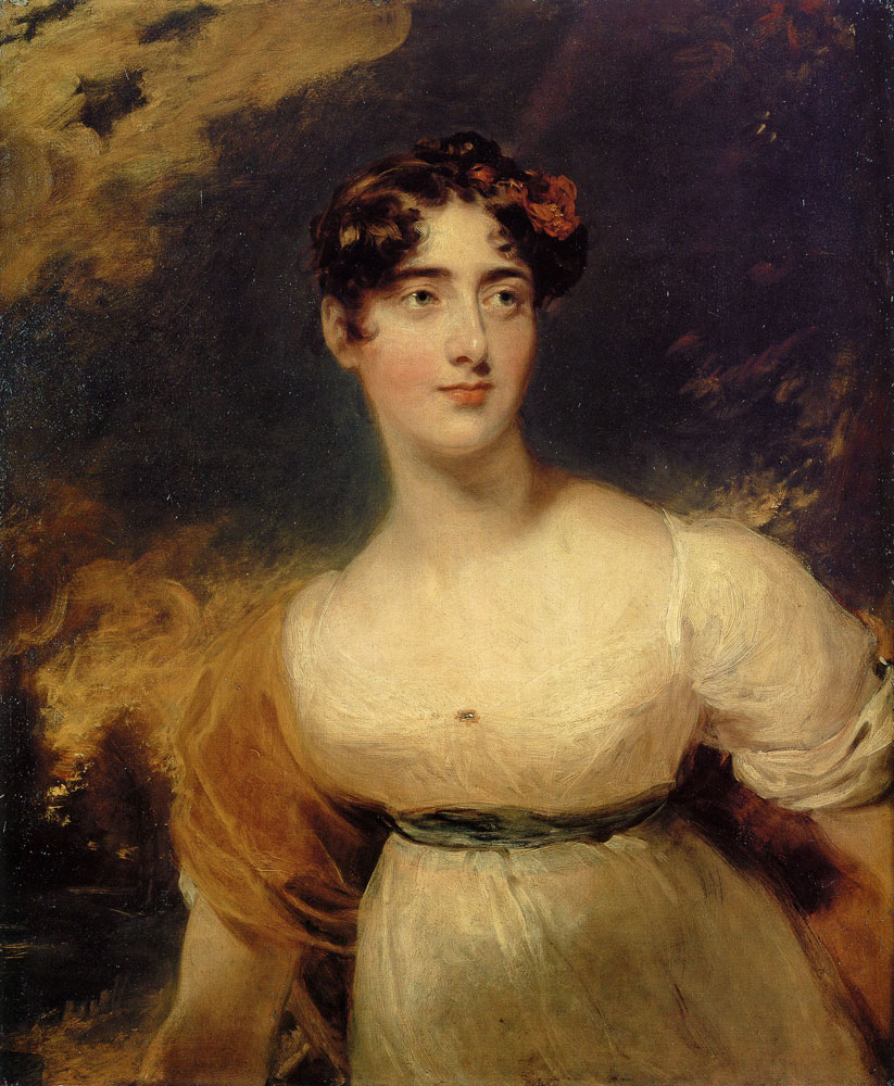 Thomas Lawrence - Lady Emily Harriet Wellesley-Pole, later Lady Raglan