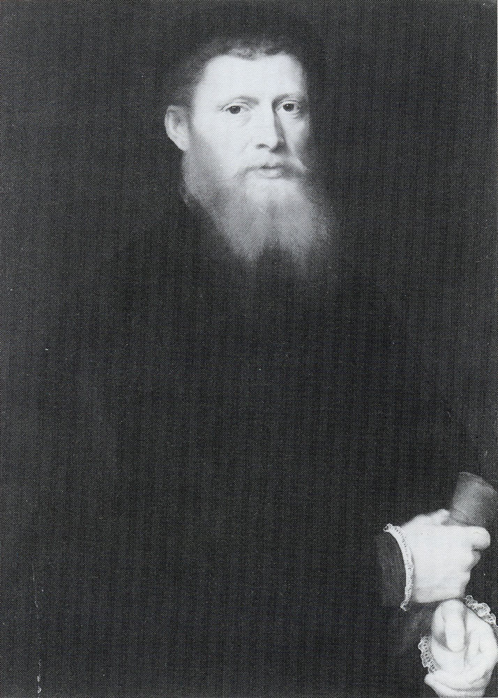 Willem Key - Half-length Portrait of a Bearded Man