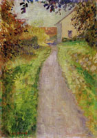 Edvard Munch Garden Path