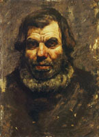 Edvard Munch - Head of an Old Man with Beard