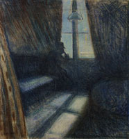 Edvard Munch Night in Saint-Cloud
