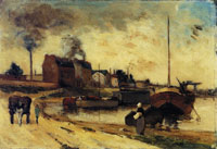 Paul Gauguin Cail Factories and Quai de Grenelle