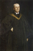 William Merritt Chase Portrait of Elisha Benjamin Andrews