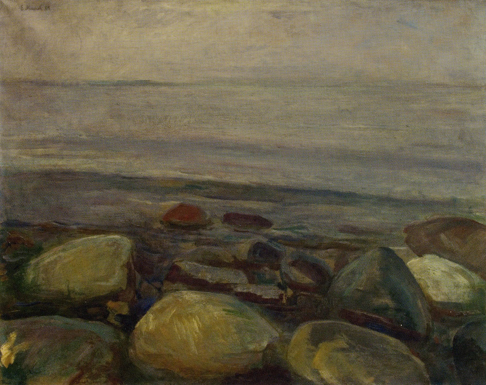 Edvard Munch - Beach Landscape from Åsgårdstrand