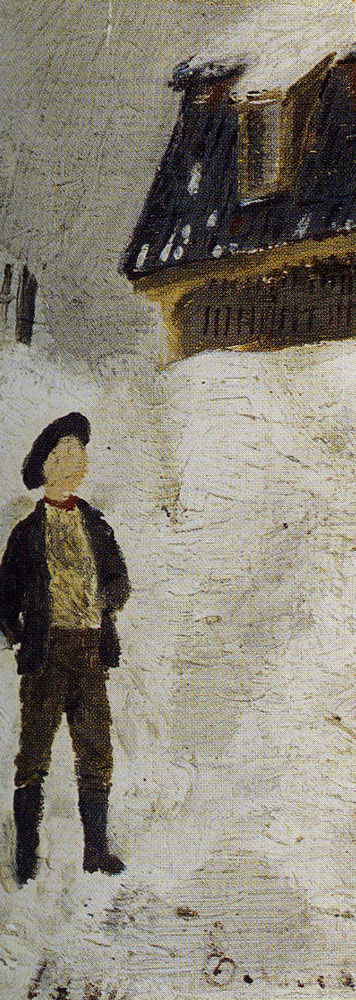 Edvard Munch - Boy in Snow