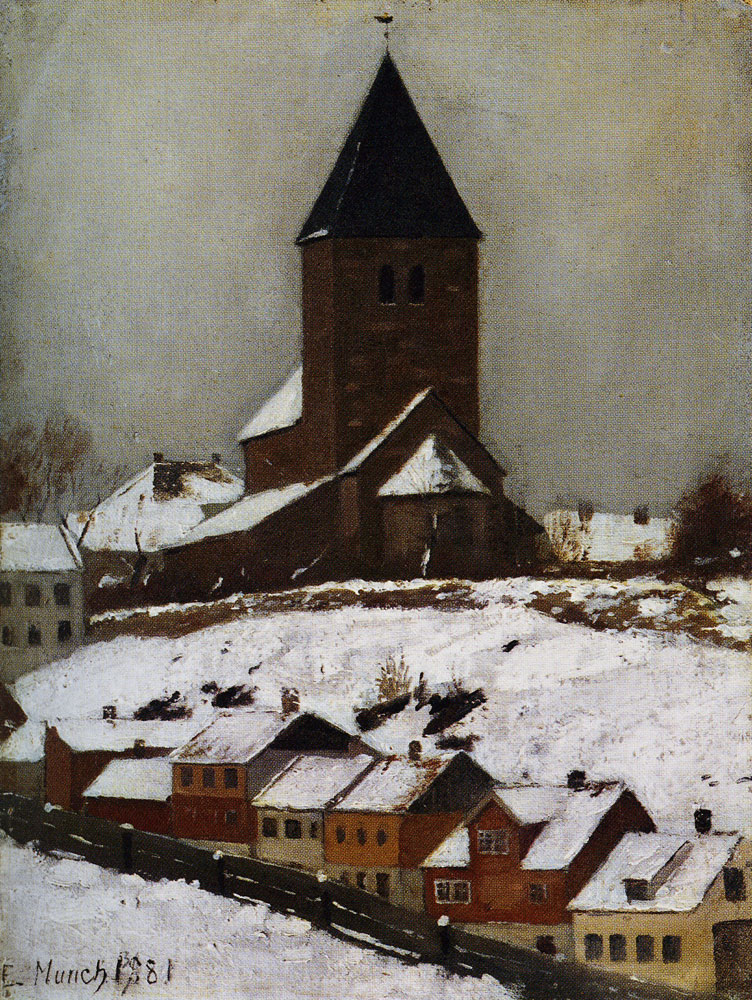 Edvard Munch - Gamle Aker Church