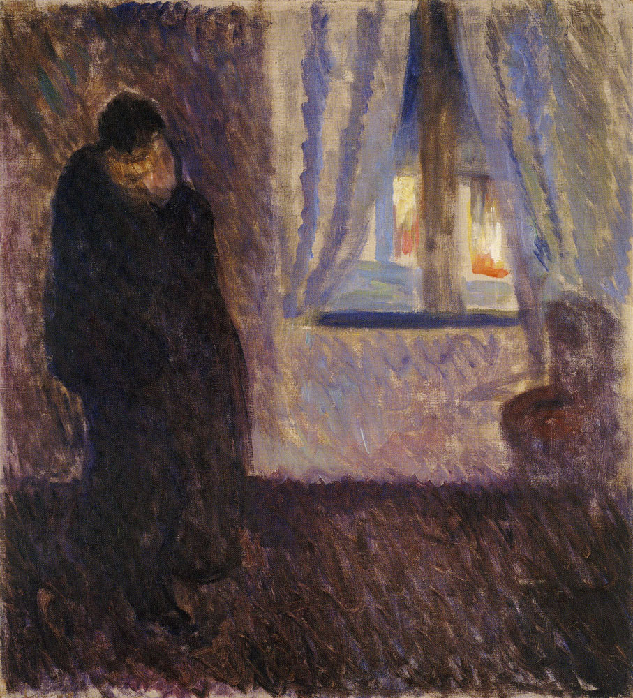 Edvard Munch - Kiss by the Window