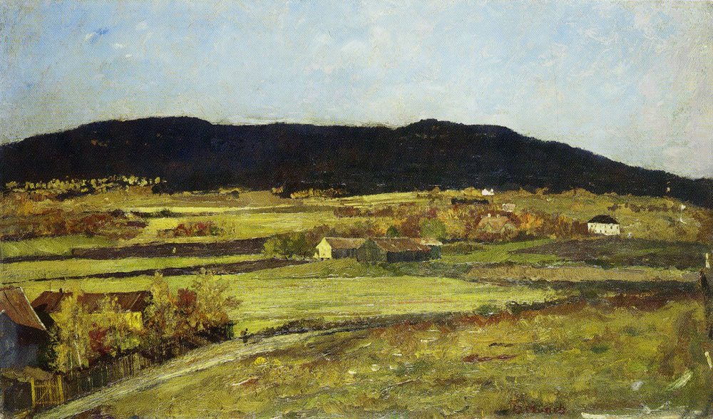 Edvard Munch - Landscape from Asker