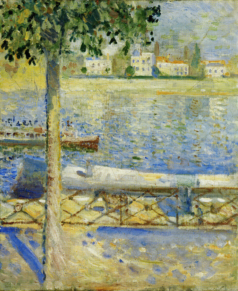 Edvard Munch - The Seine at Saint-Cloud