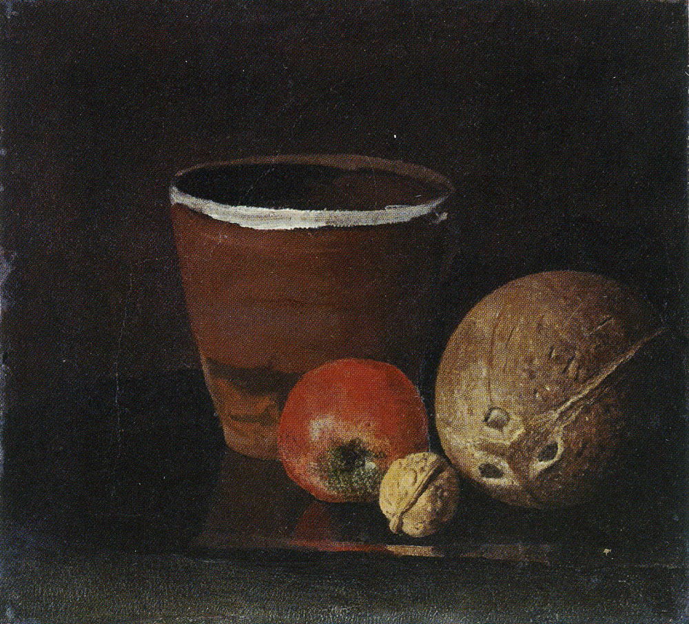 Edvard Munch - Still Life with Jar, Apple, Walnut and Coconut