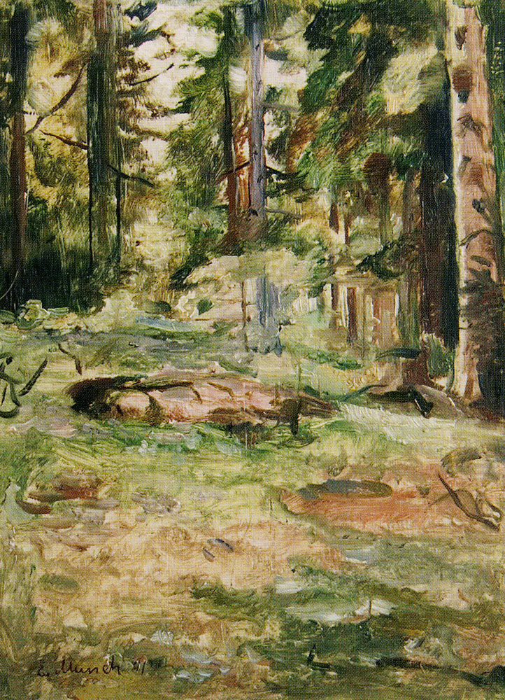 Edvard Munch - Summer Day in the Forest