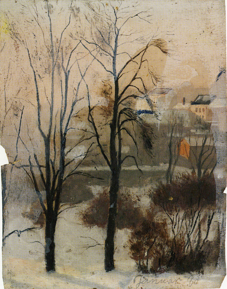 Edvard Munch - View from Fossveien