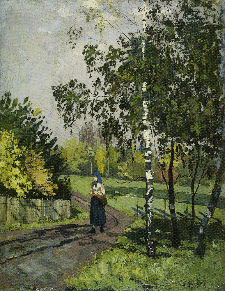 Edvard Munch - Woman on a Country Lane
