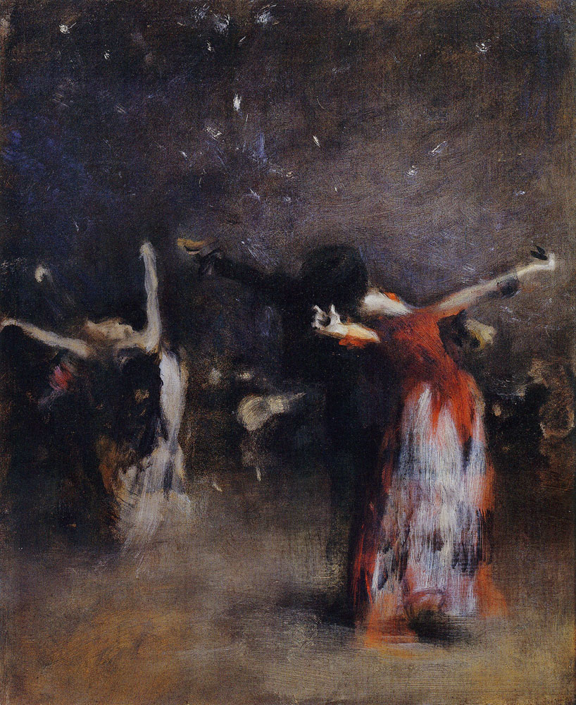 John Singer Sargent - Study for 'The Spanish Dance'