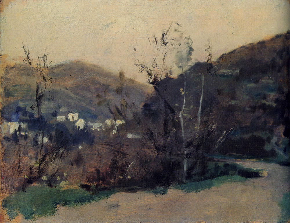 John Singer Sargent - Spanish or Moroccan Landscape