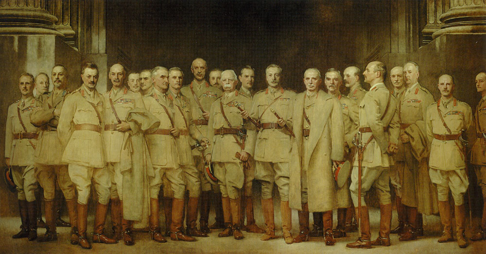 John Singer Sargent - General Officers of World War I