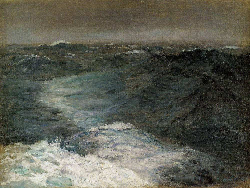 John Singer Sargent - Mid-Ocean, Mid-Winter
