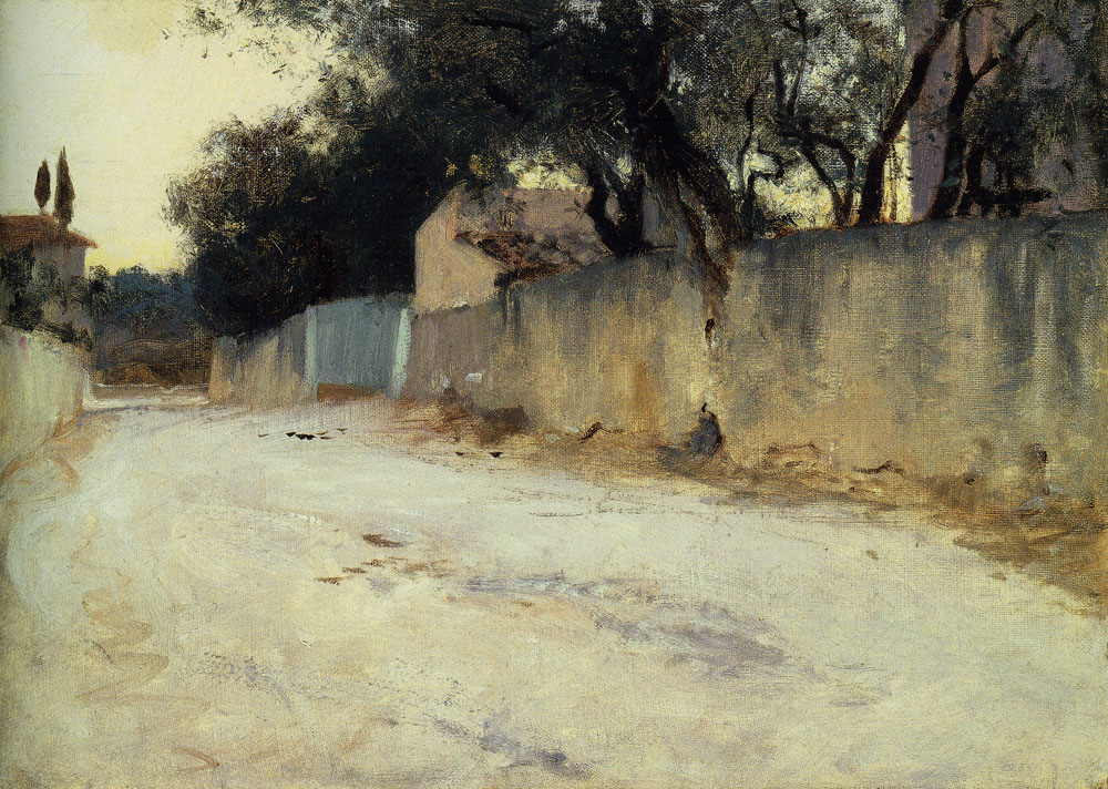 John Singer Sargent - A Road in the South