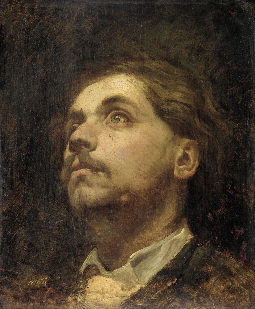 Matthijs Maris - Portrait of Jacob Maris